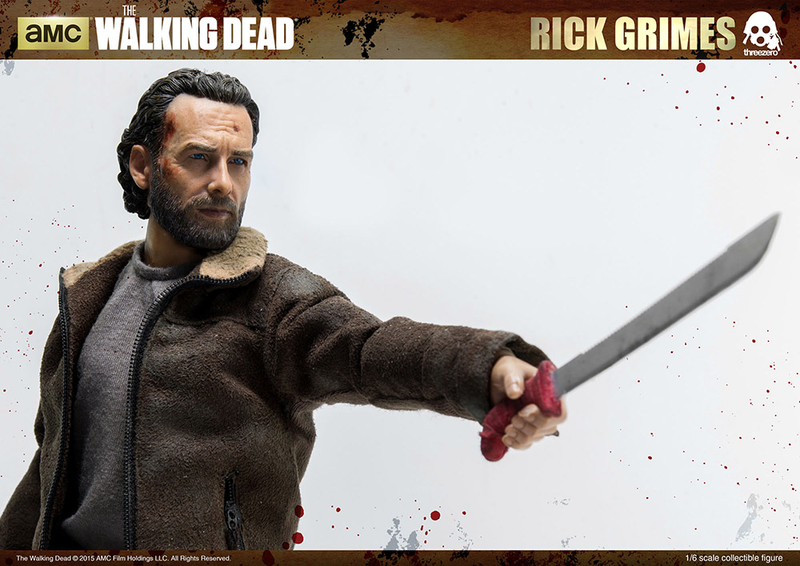 Illustration for article titled This Walking Dead Rick Grimes Figure Has Leaped Straight Out of the Apocalypse and Onto Your Desk